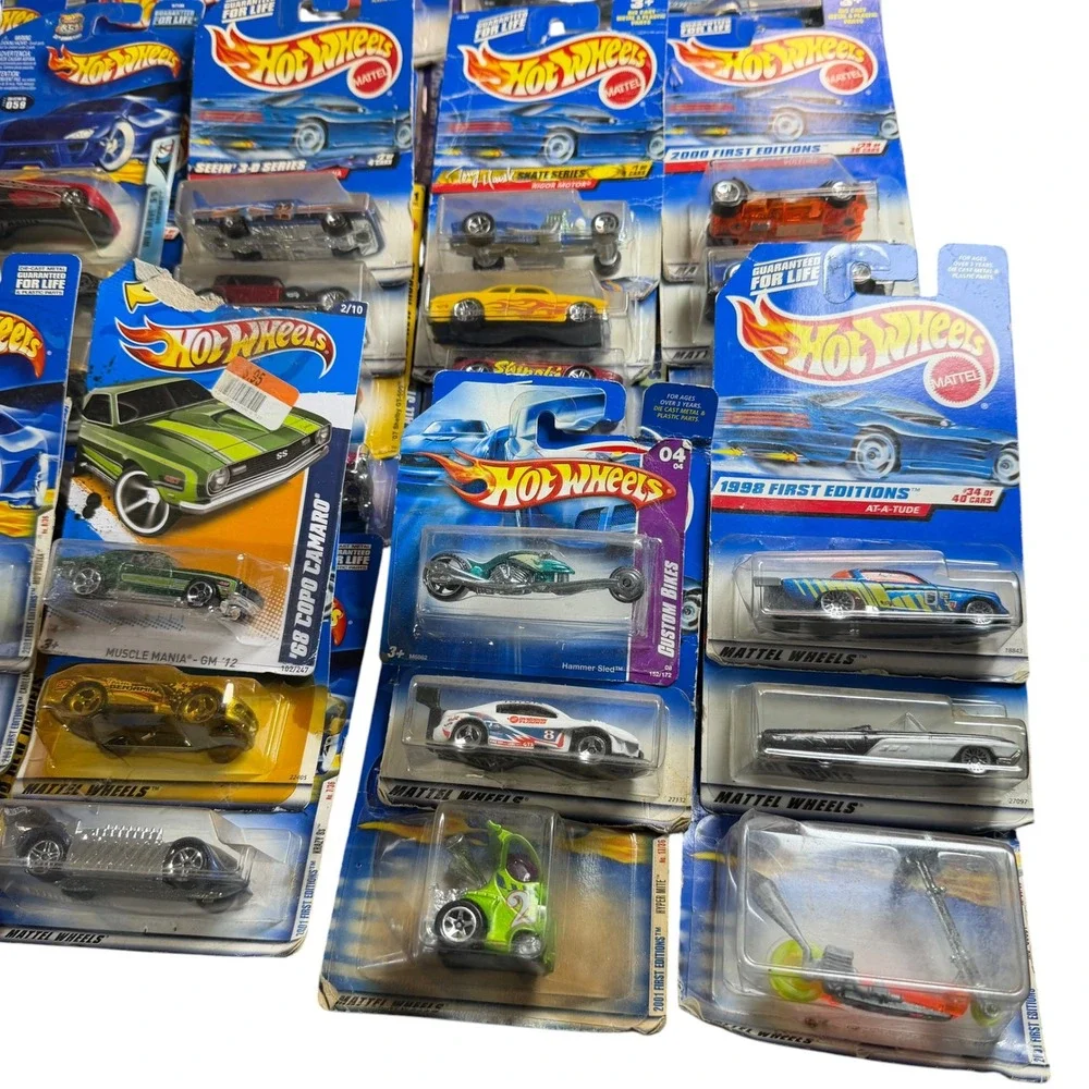 Hot Wheels Lot of 73 Vintage to Modern First Editions 68 COPO Camaro 57 Chevy